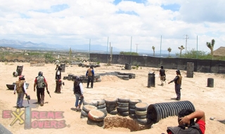 Decorado de paintball